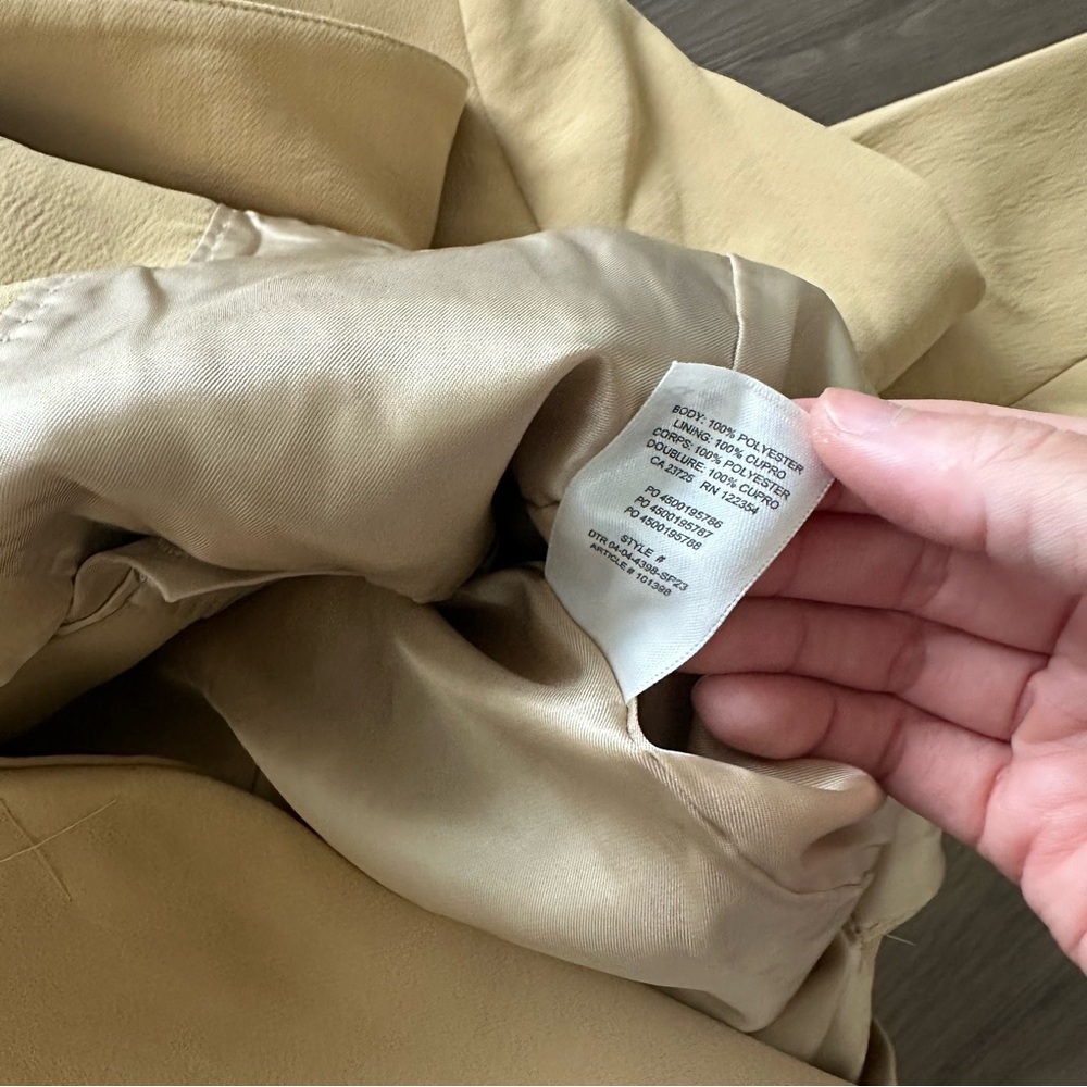 Aritzia Wilfred Destiny Blazer Sandy Beige 00 - Picture 5 of 6